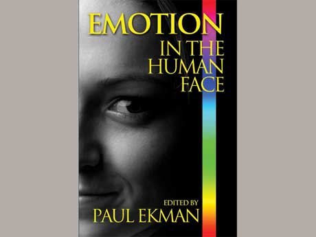 the book cover design for emotion in the human face