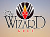 thumbnail of logo desdign for the wizard golf links