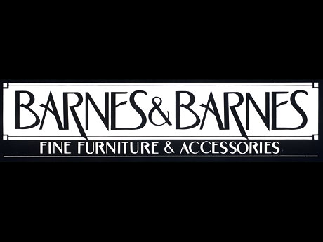 logo for barnes and barnes fine furniture