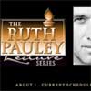 thumbnail of web site design for ruth pauley lecture series