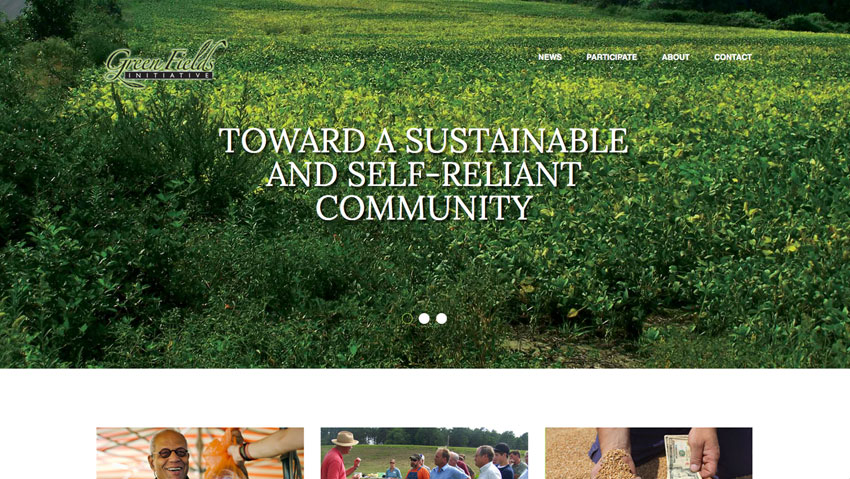 website for greenfields initiative