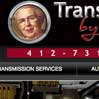 thumbnail of home page design for transmissions by lucille